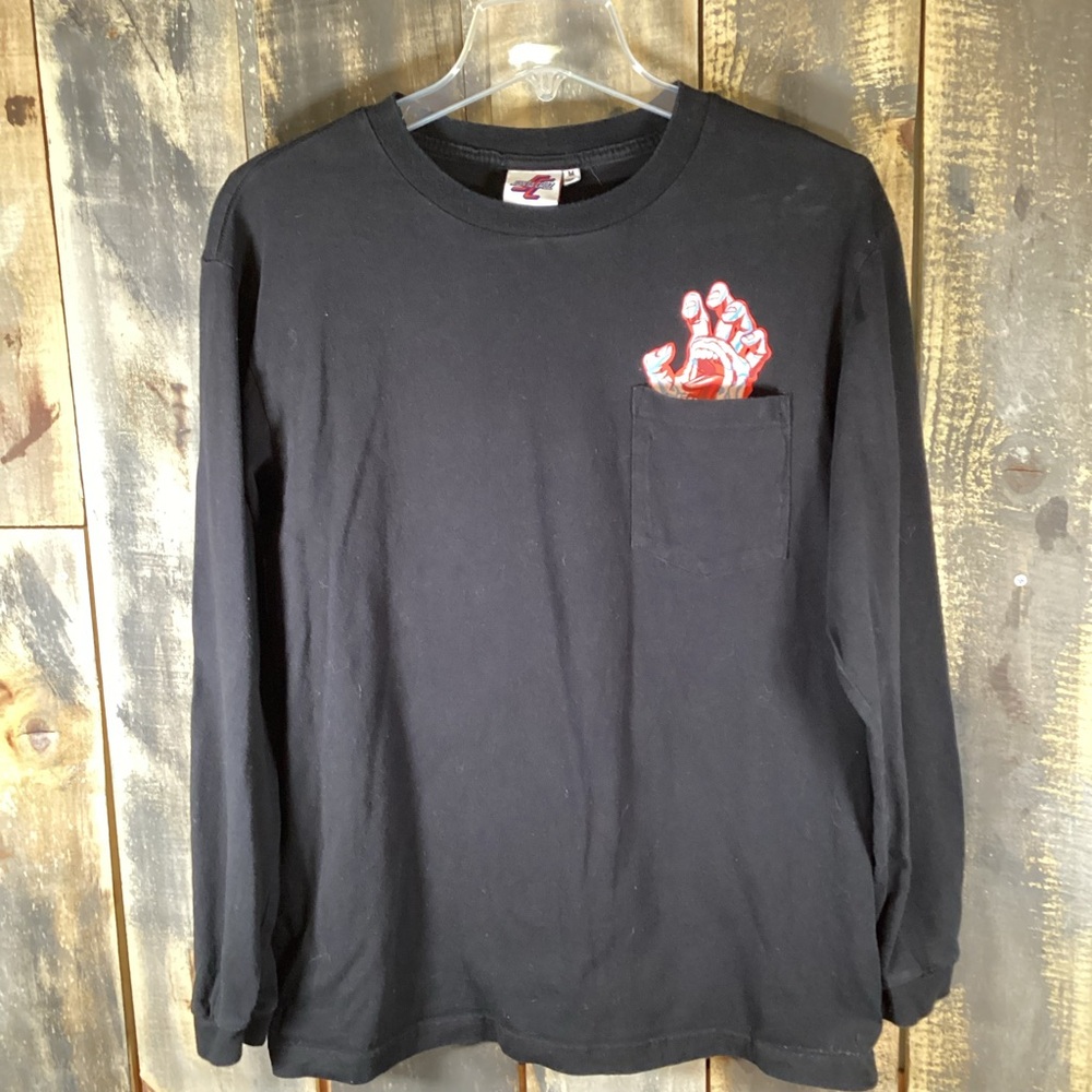 Santa Cruz Screaming Hand long sleeve tee men’s size medium